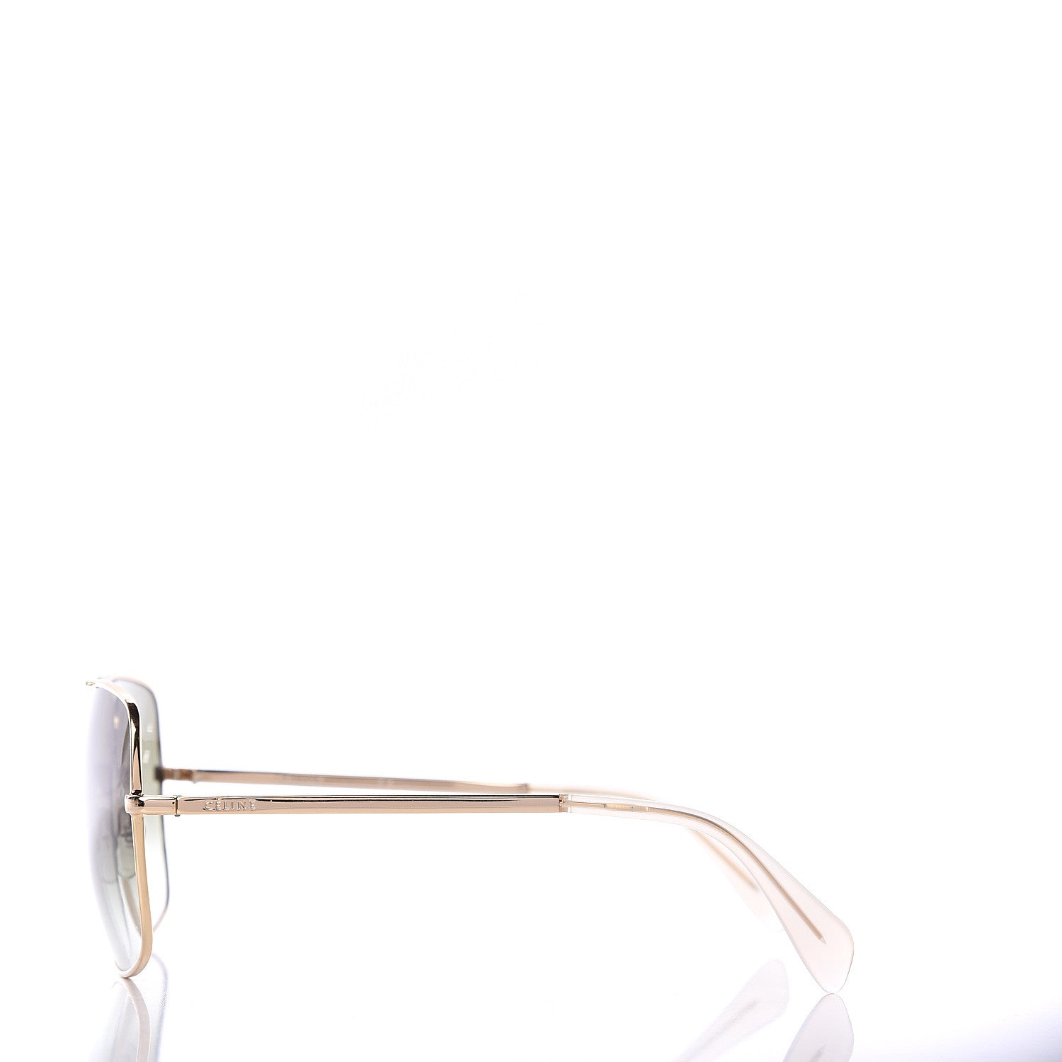 Celine Metal Sunglasses CL 41808/S Gold 3 of 7