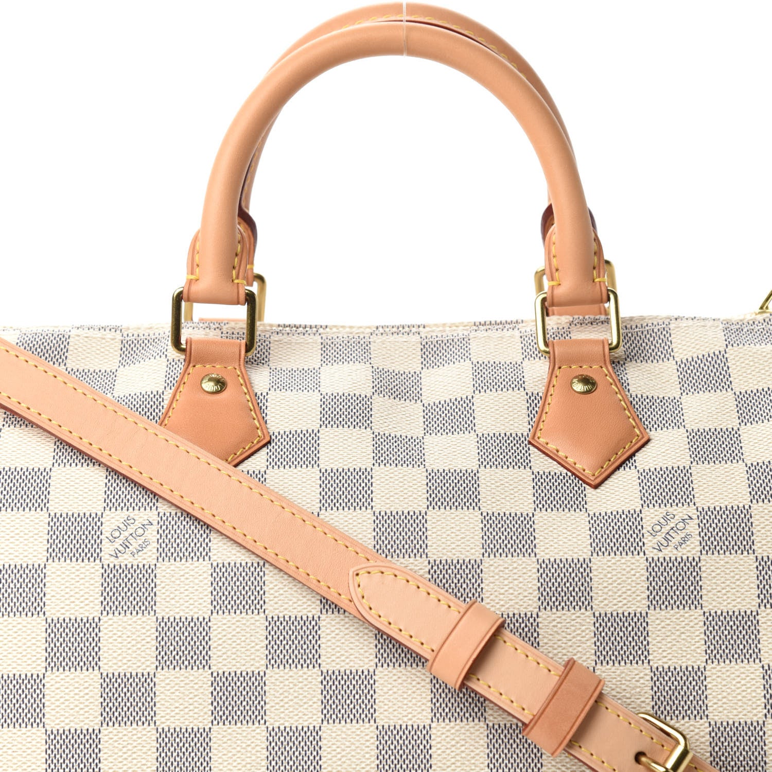 Louis Vuitton Damier Azur Speedy Bandouliere 30 12 of 12