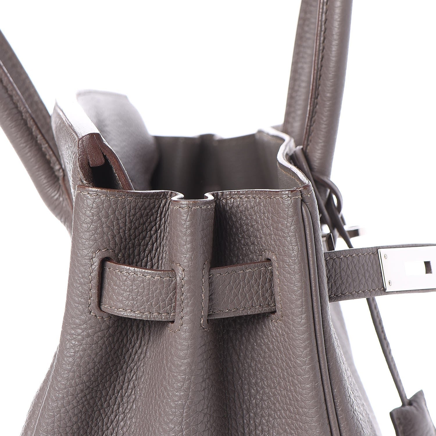 Hermes Togo Birkin 30 Etain 24 of 33