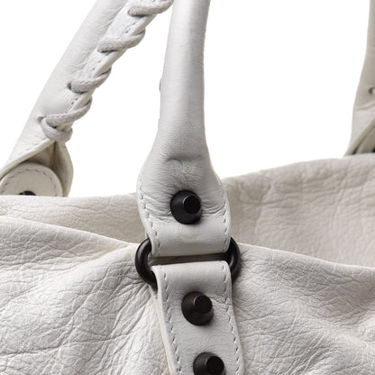 Balenciaga Agneau Classic Hardware Mid Day White 13 of 13