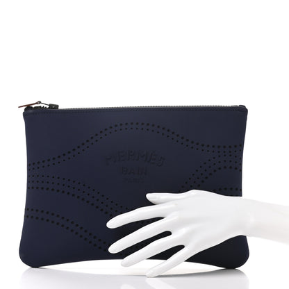 Hermes Neoprene Medium Neobain Waves Case Marine 2 of 6