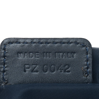 Christian Dior Monogram Shoulder Bag Pochette Blue 6 of 10