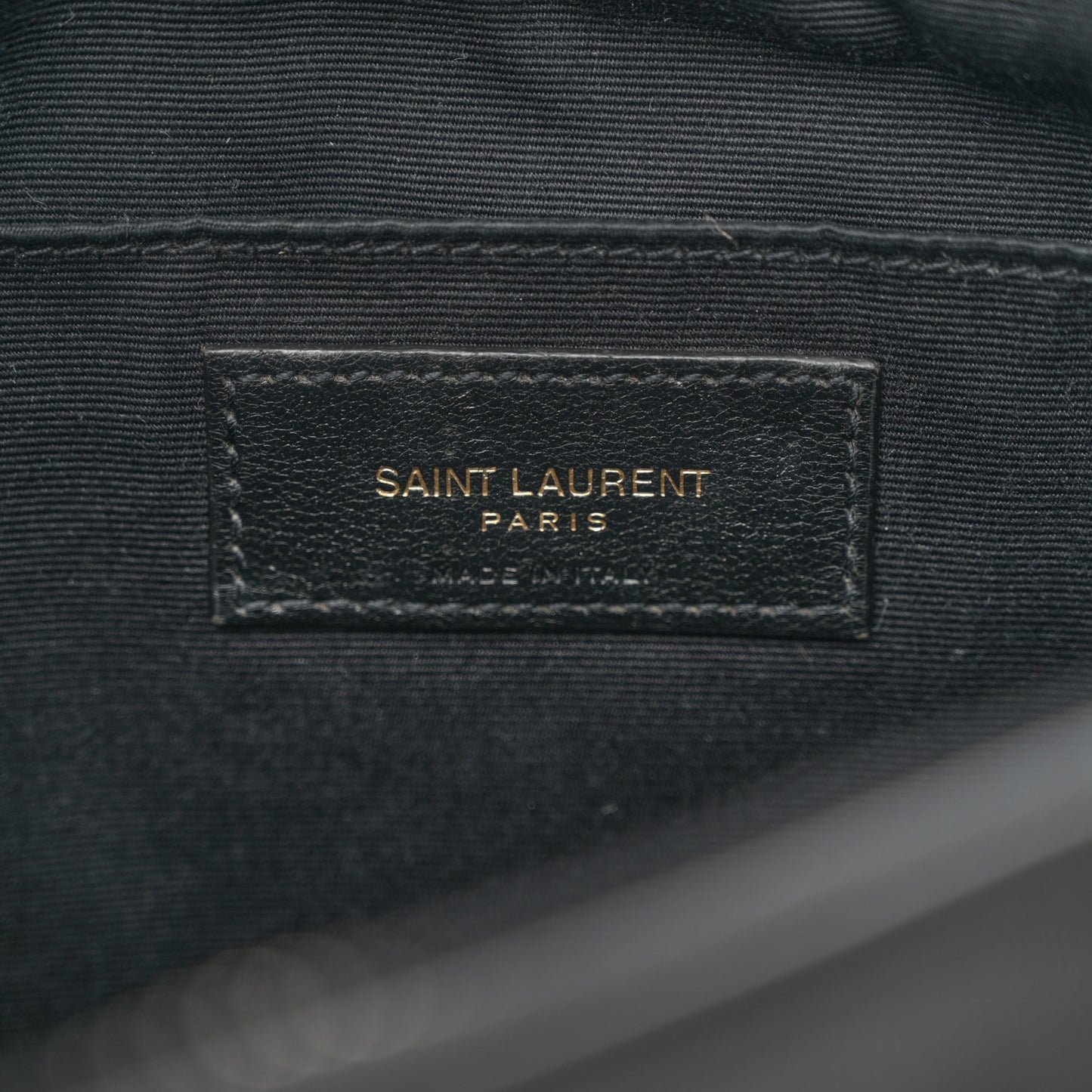 Calfskin Matelasse Monogram Lou Camera Bag Black