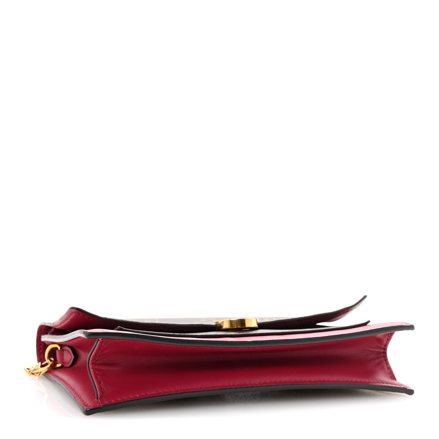 Louis Vuitton Monogram Flore Chain Wallet Fuchsia 4 of 9