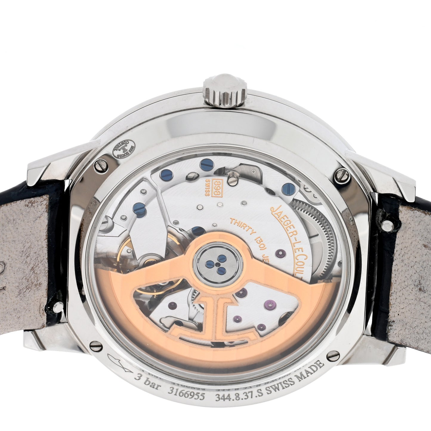 Stainless Steel Alligator Diamond Bezel 34mm Rendez-Vous Classic Day & Night Automatic Watch 344.8.37.S