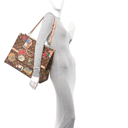 Louis Vuitton Monogram Flight Mode Onthego Voyage 2 of 10