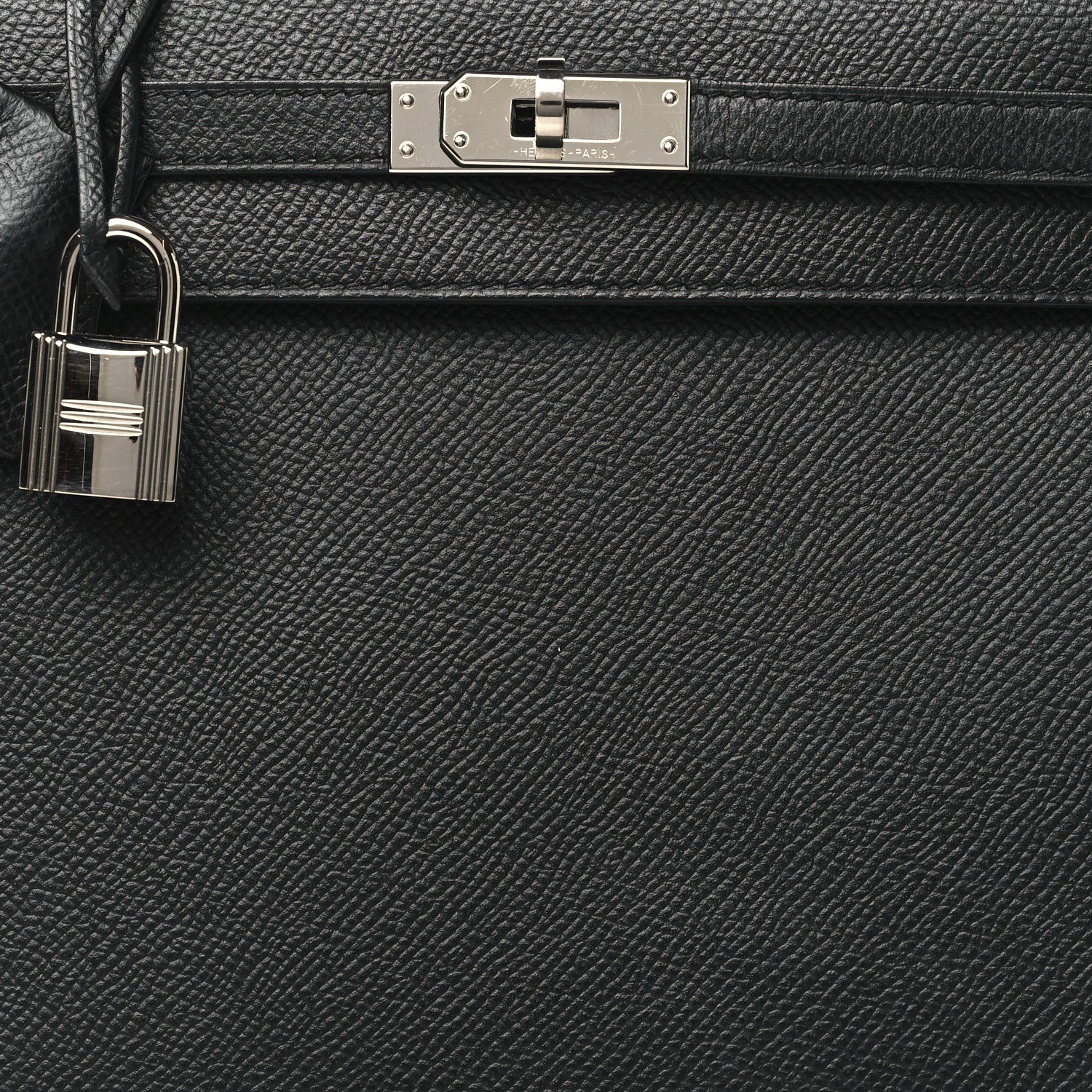 Hermes Epsom Kelly Sellier 25 Black 8 of 10