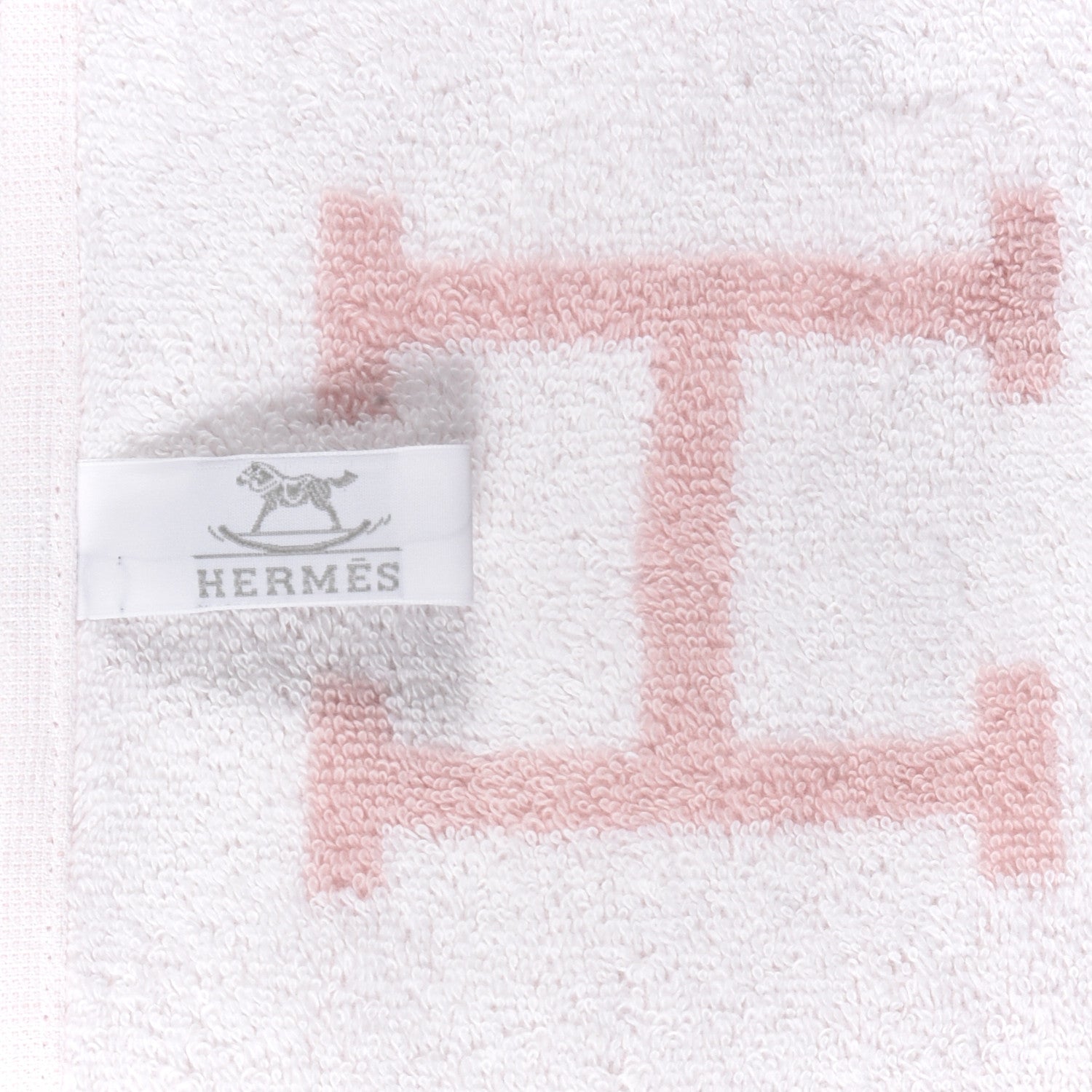 Hermes Cotton Avalon Bath Towel Rose Lilas 4 of 4