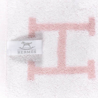 Hermes Cotton Avalon Bath Towel Rose Lilas 4 of 4