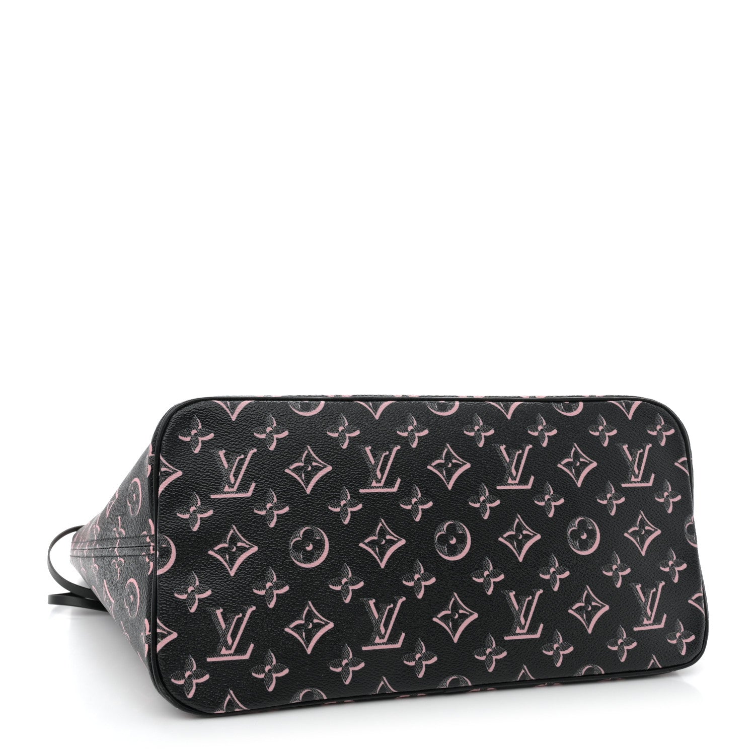 Louis Vuitton Monogram Fall For You Neverfull MM Black 5 of 11