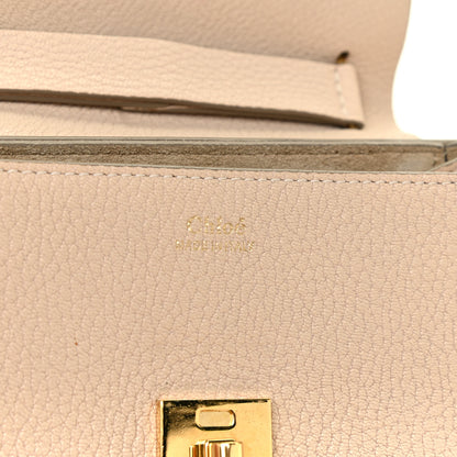 Chloe Grained Lambskin Mini Drew Shoulder Bag Abstract White 6 of 13