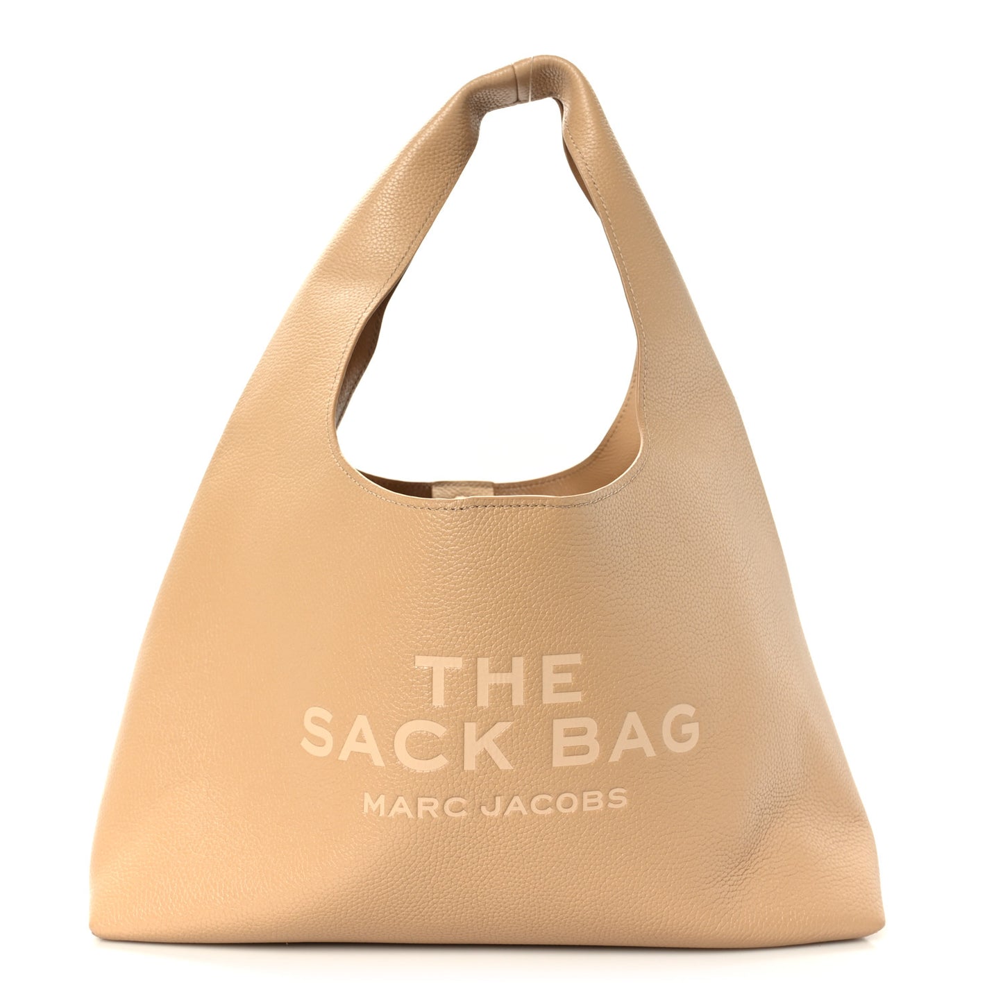 Grained Calfskin Medium The Sack Bag Camel