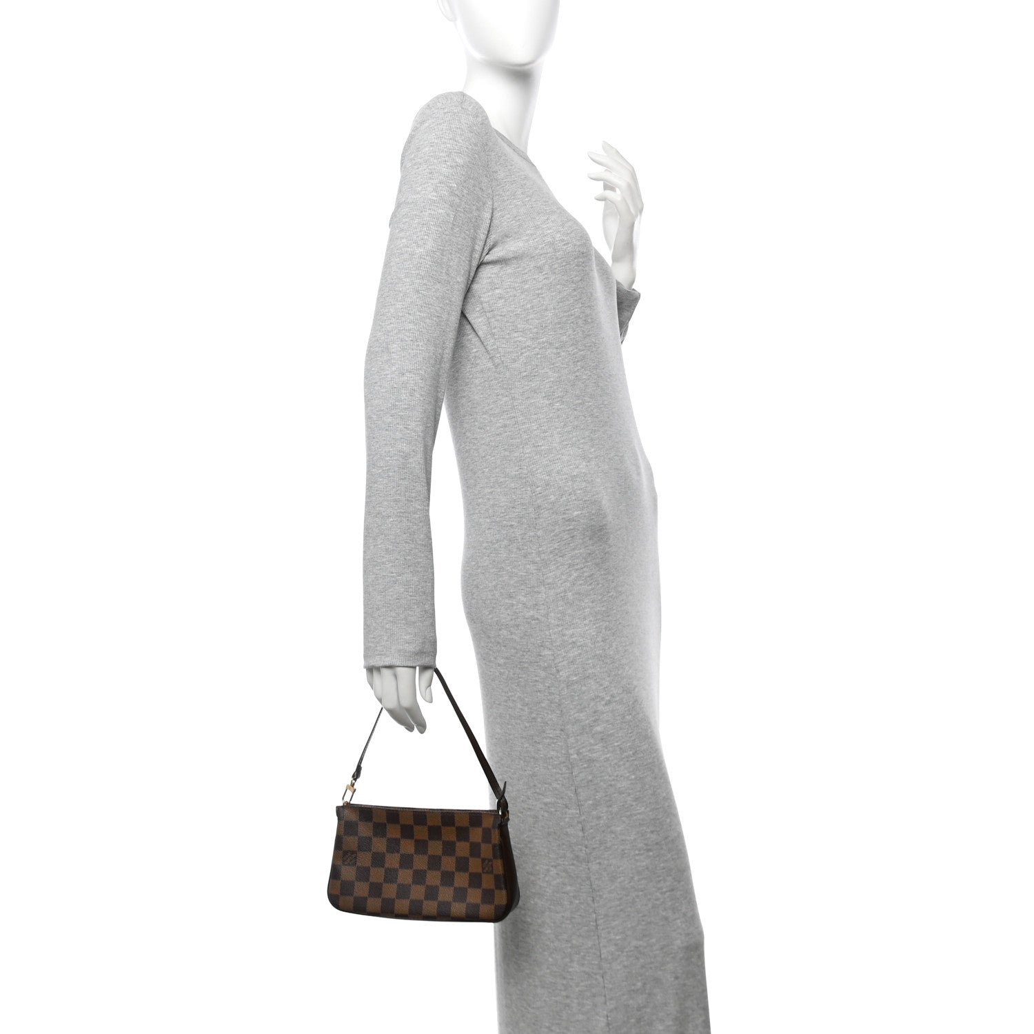 Louis Vuitton Damier Ebene Navona Pochette Accessories 2 of 14