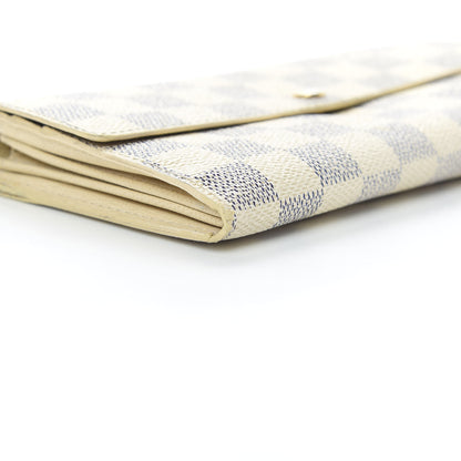 Louis Vuitton Damier Azur Sarah Wallet 15 of 18