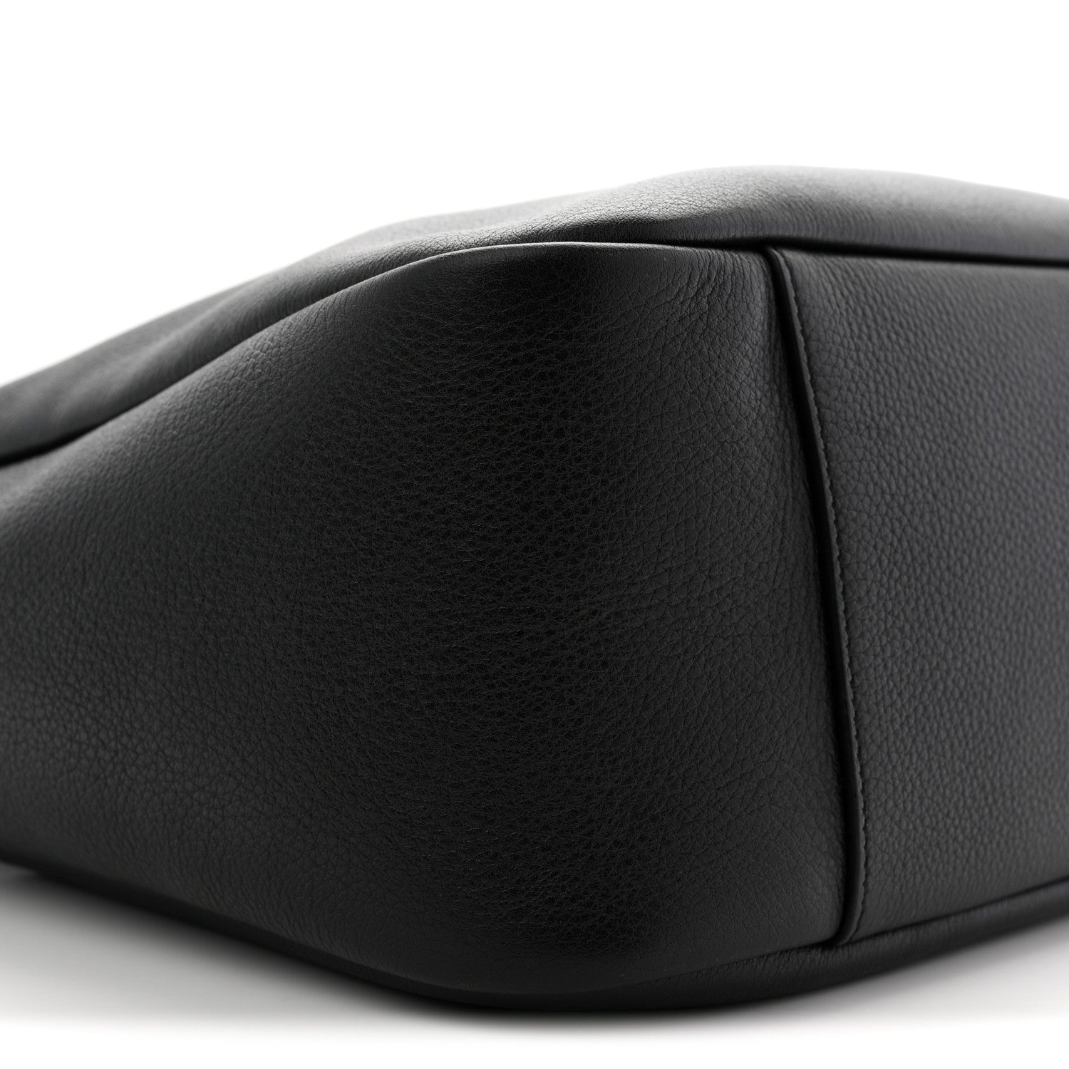 Saint Laurent Smooth Calfskin Large Le 5 A 7 Soft Hobo Black 9 of 11