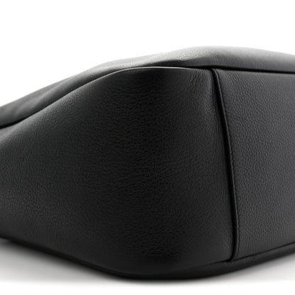 Saint Laurent Smooth Calfskin Large Le 5 A 7 Soft Hobo Black 9 of 11