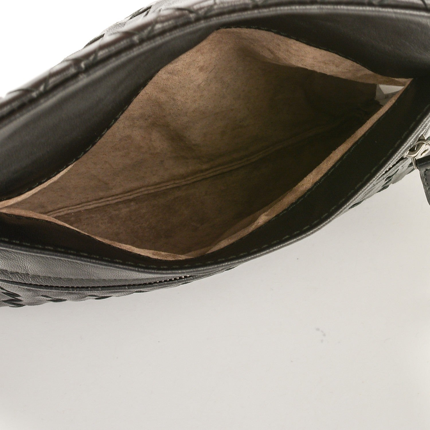 Bottega Veneta Nappa Intrecciato Small Chain Crossbody Black 5 of 9