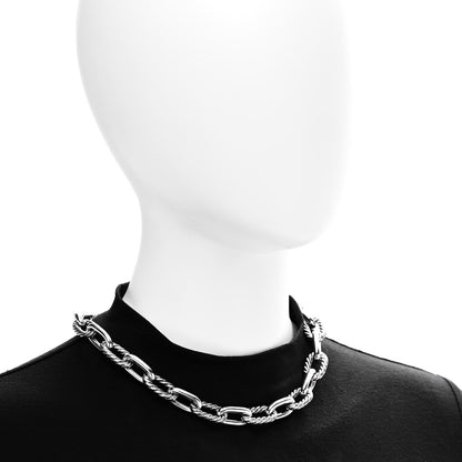 David Yurman Sterling Silver 14mm Madison Chain Necklace 2 of 5