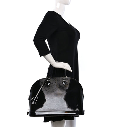 Louis Vuitton Electric Epi Alma MM Black 2 of 8