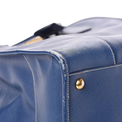 Prada Saffiano Lux Tote Bluette 10 of 20