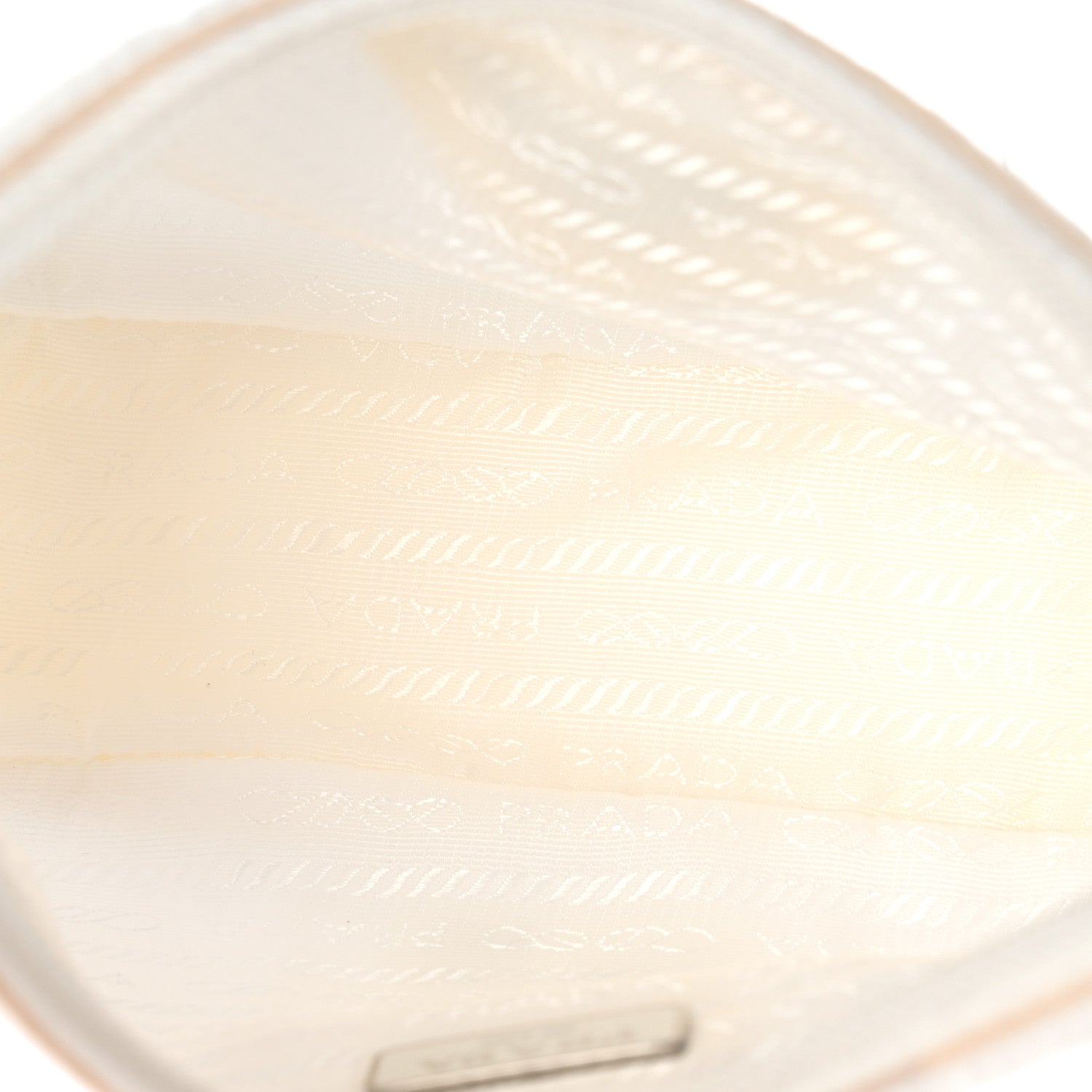 Prada Tessuto Nylon Mini Re-Edition 2000 Bag White 5 of 11