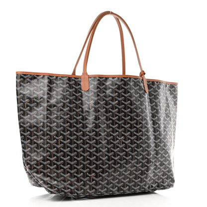 Goyard Goyardine Saint Louis GM Black Gold 4 of 11