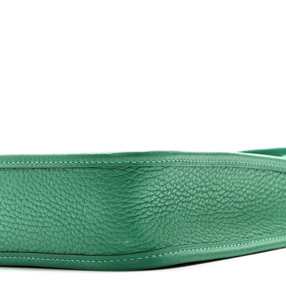 Hermes Taurillon Clemence Evelyne TPM Vert Vertigo 10 of 10