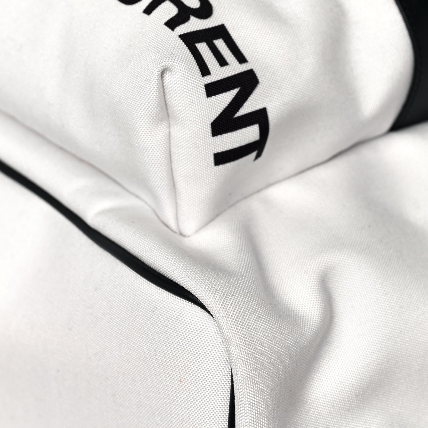 Saint Laurent Canvas Logo City Backpack White 9 of 12