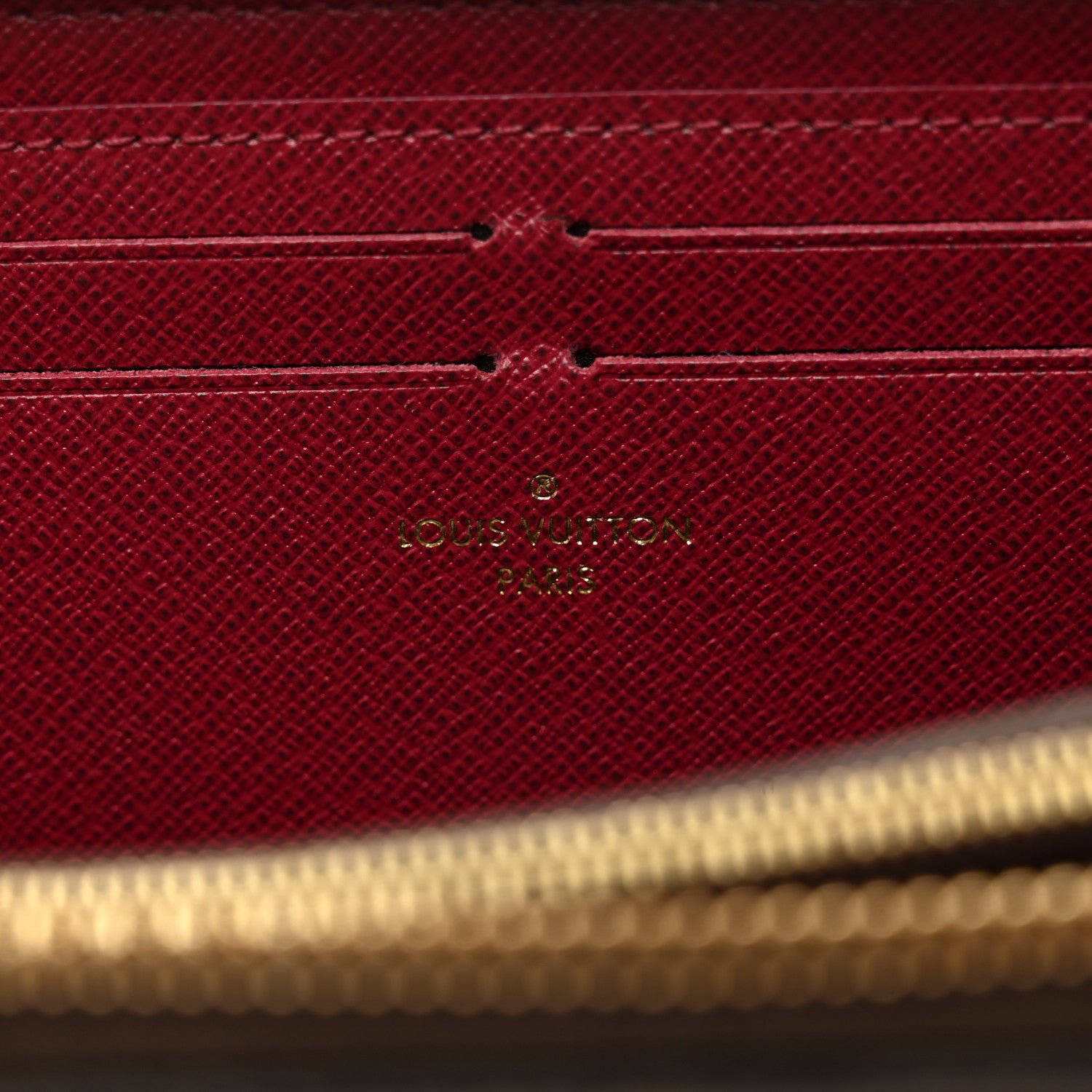 Louis Vuitton Monogram Clemence Wallet Fuchsia 6 of 8