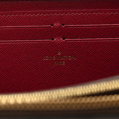 Louis Vuitton Monogram Clemence Wallet Fuchsia 6 of 8