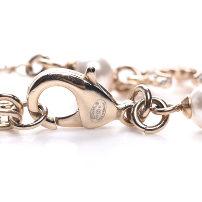 Chanel Pearl CC Coco Necklace Gold 4 of 5