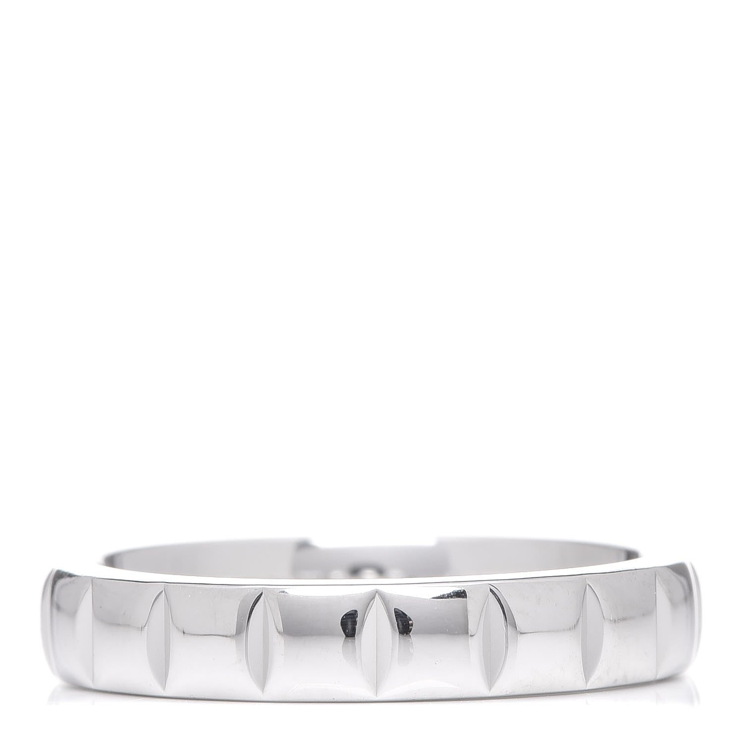 Chanel Platinum Band Ring 47 4 1 of 6
