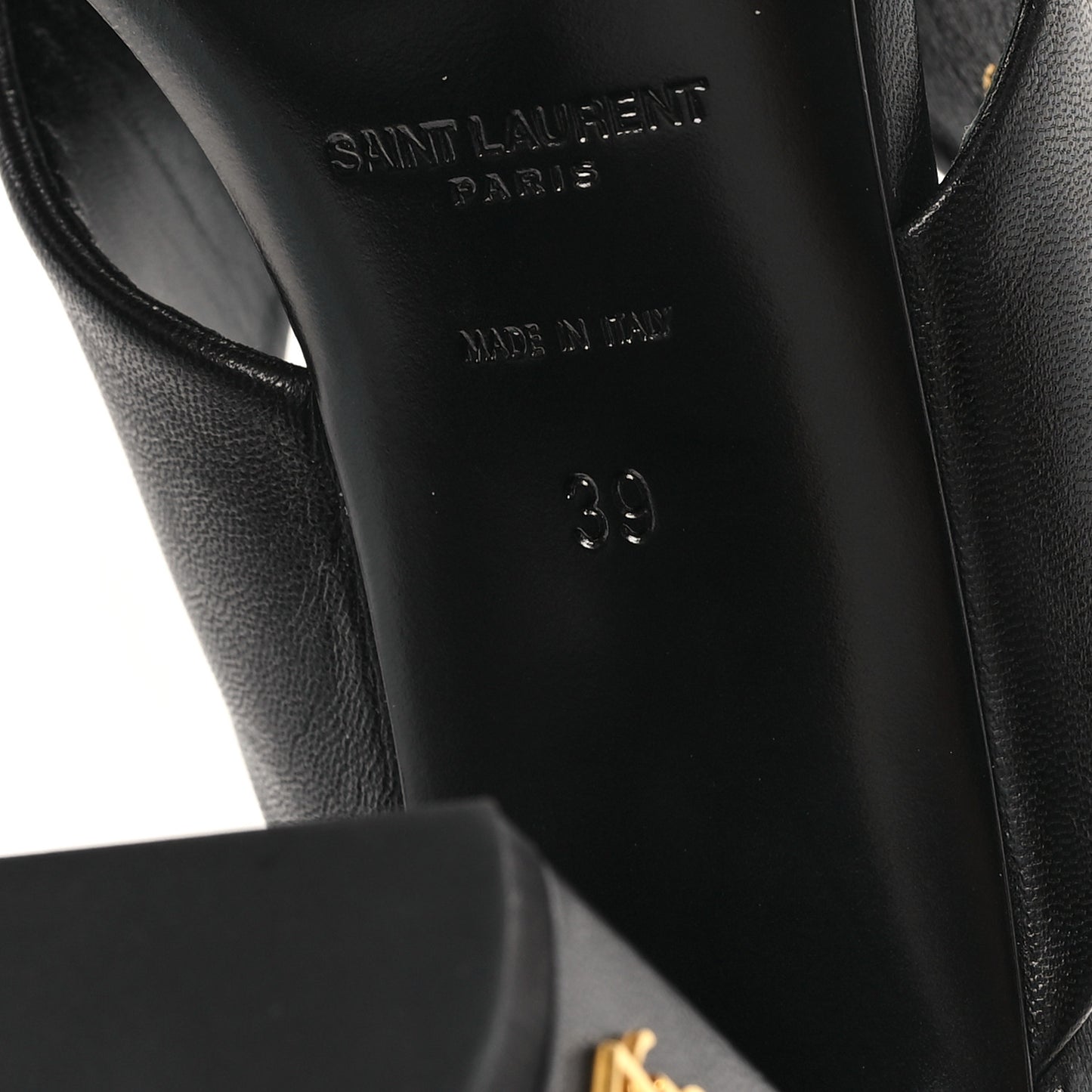 Calfskin LouLou Mules 39 Black