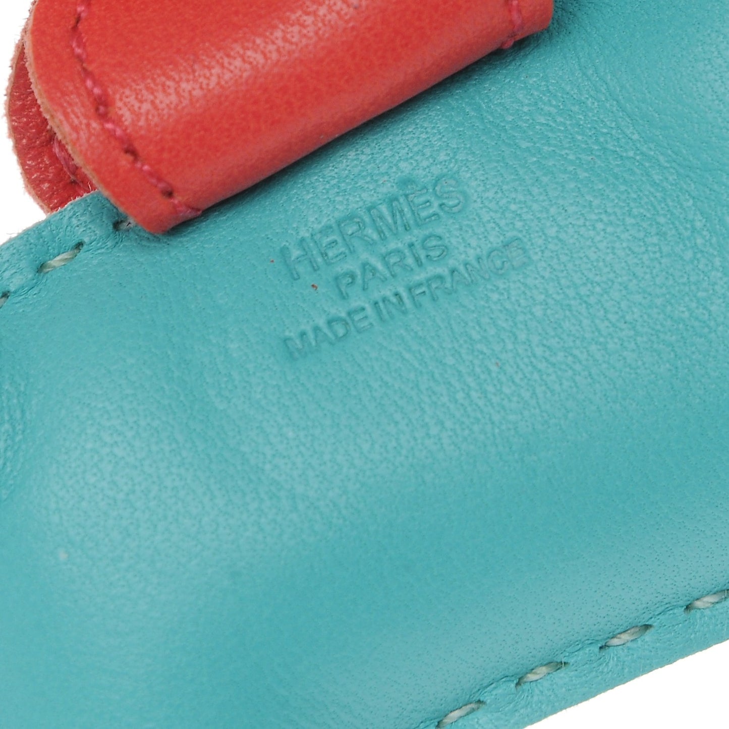 Milo Lambskin Grigri Rodeo Horse Bag Charm PM Lagon Bleu Izmir Bougainvillea