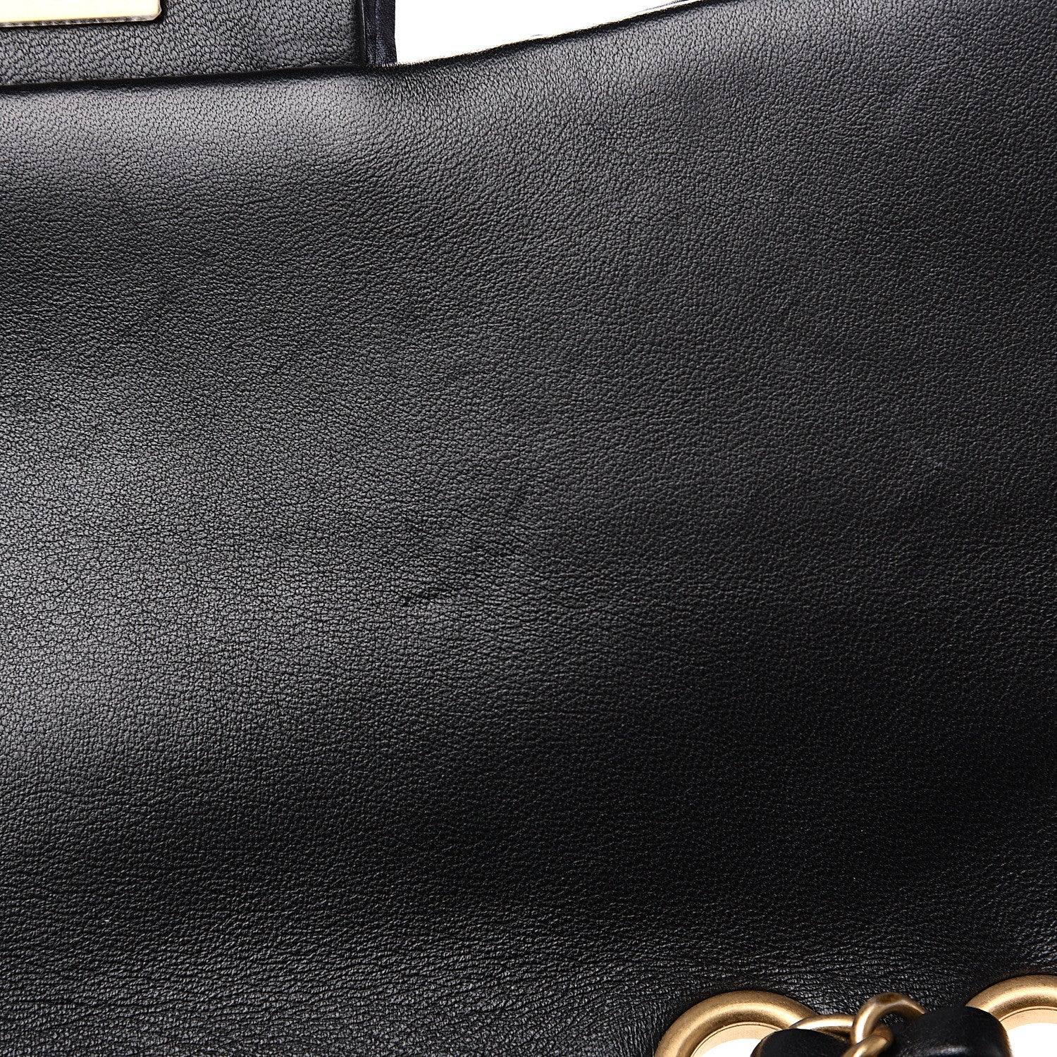 Chanel Satin Quilted Pleated Medium Single Flap Navy 10 of 11