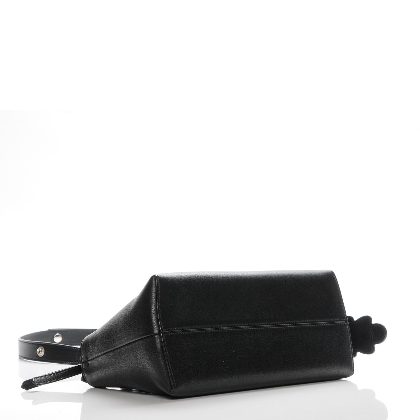Vitello Dolce Flowerland Croc Tail Medium By The Way Boston Bag Black