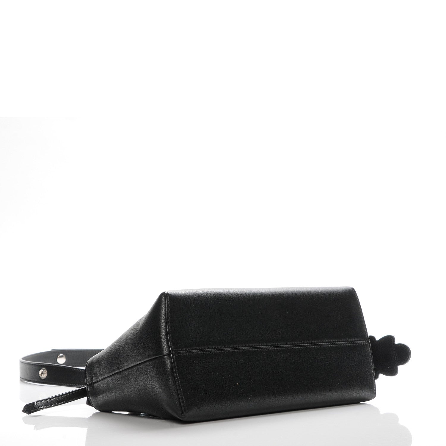 Fendi Vitello Dolce Flowerland Croc Tail Medium By The Way Boston Bag Black 4 of 7