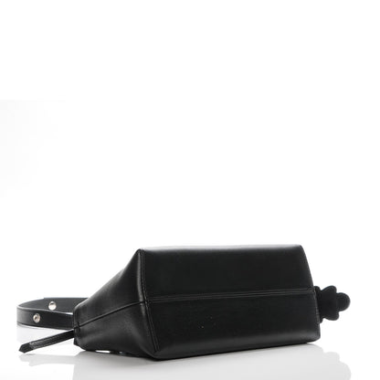 Fendi Vitello Dolce Flowerland Croc Tail Medium By The Way Boston Bag Black 4 of 7