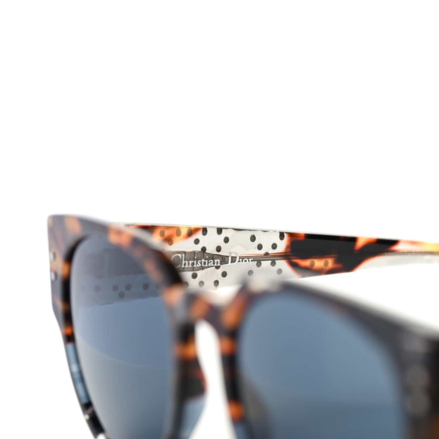 Lady Dior Studs 3 Sunglasses Tortoise