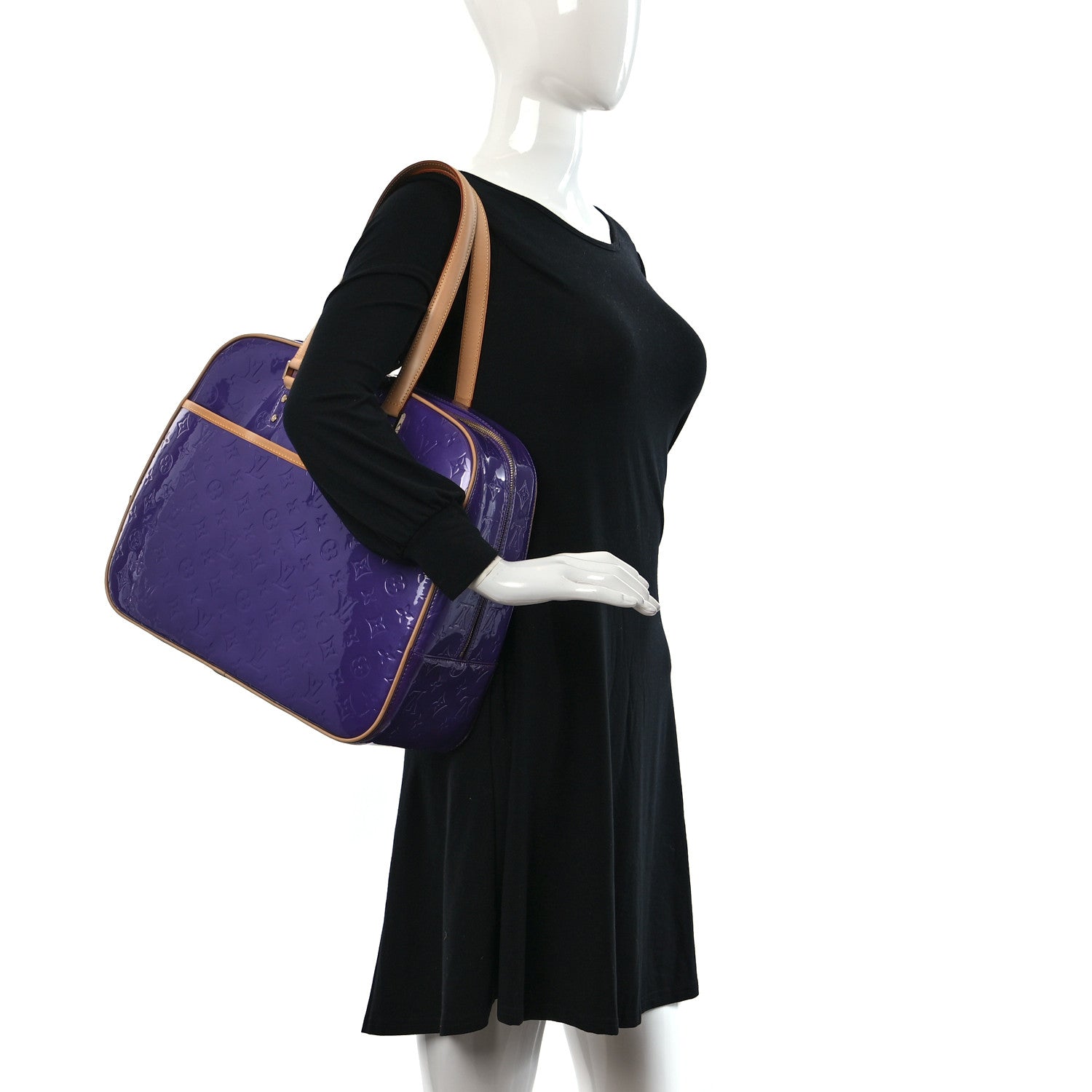 Louis Vuitton Vernis SUTTON Purple 2 of 8