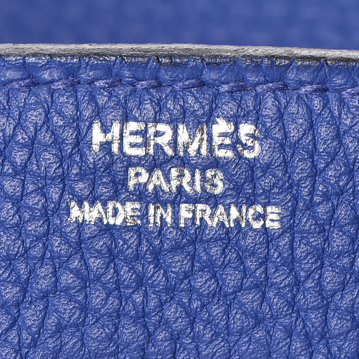 Hermes Togo Birkin 25 Bleu Electrique 19 of 26