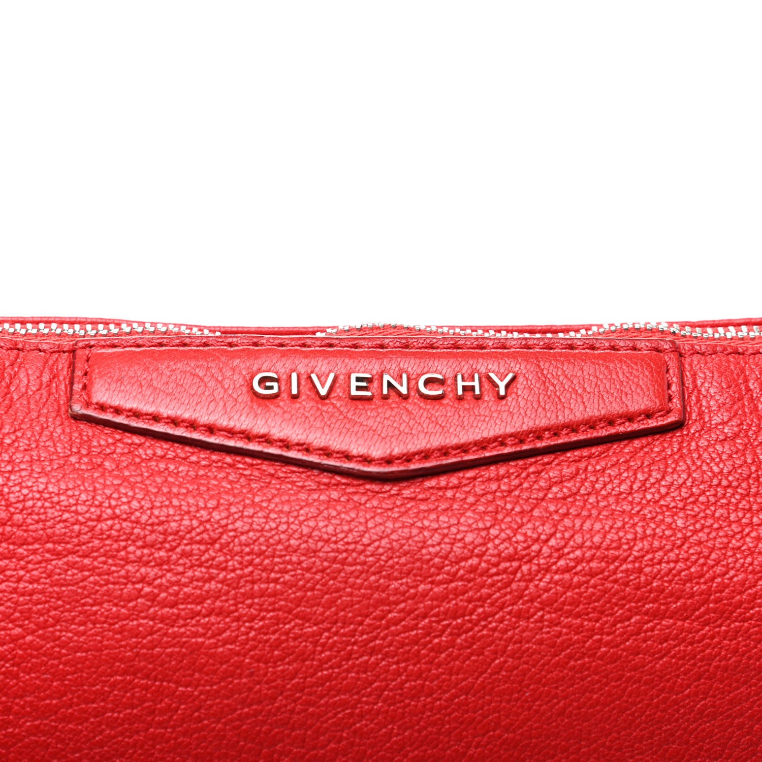 Givenchy Sugar Goatskin Medium Antigona Pouch Medium Red 10 of 10
