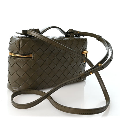 Bottega Veneta Calfskin Intrecciato Bang Bang Vanity Case Cypress 4 of 9