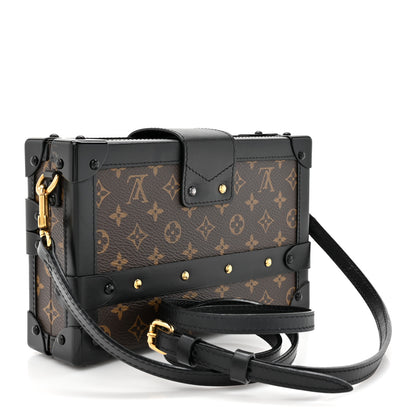 Louis Vuitton Monogram Petite Malle Black 3 of 12