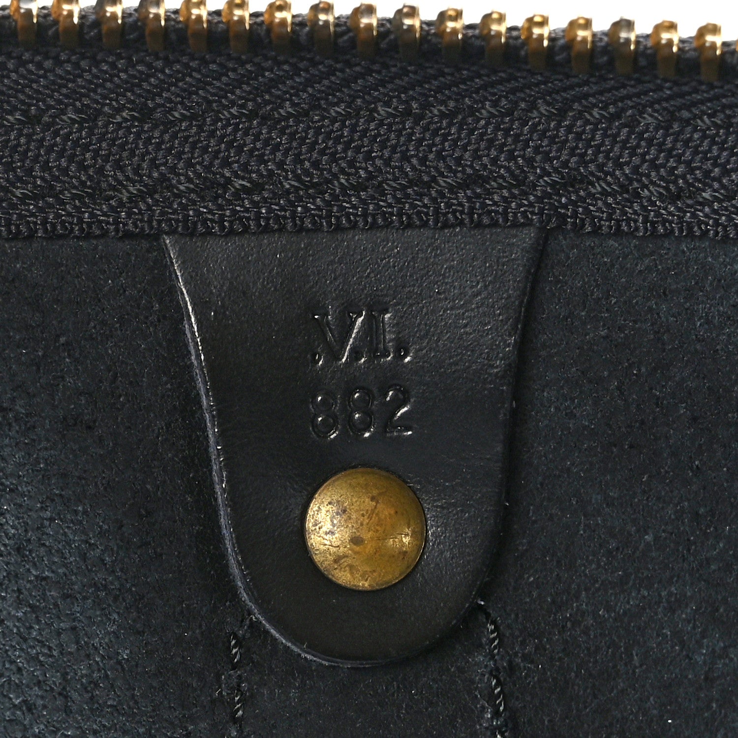 Louis Vuitton Epi Keepall 50 Black 6 of 10