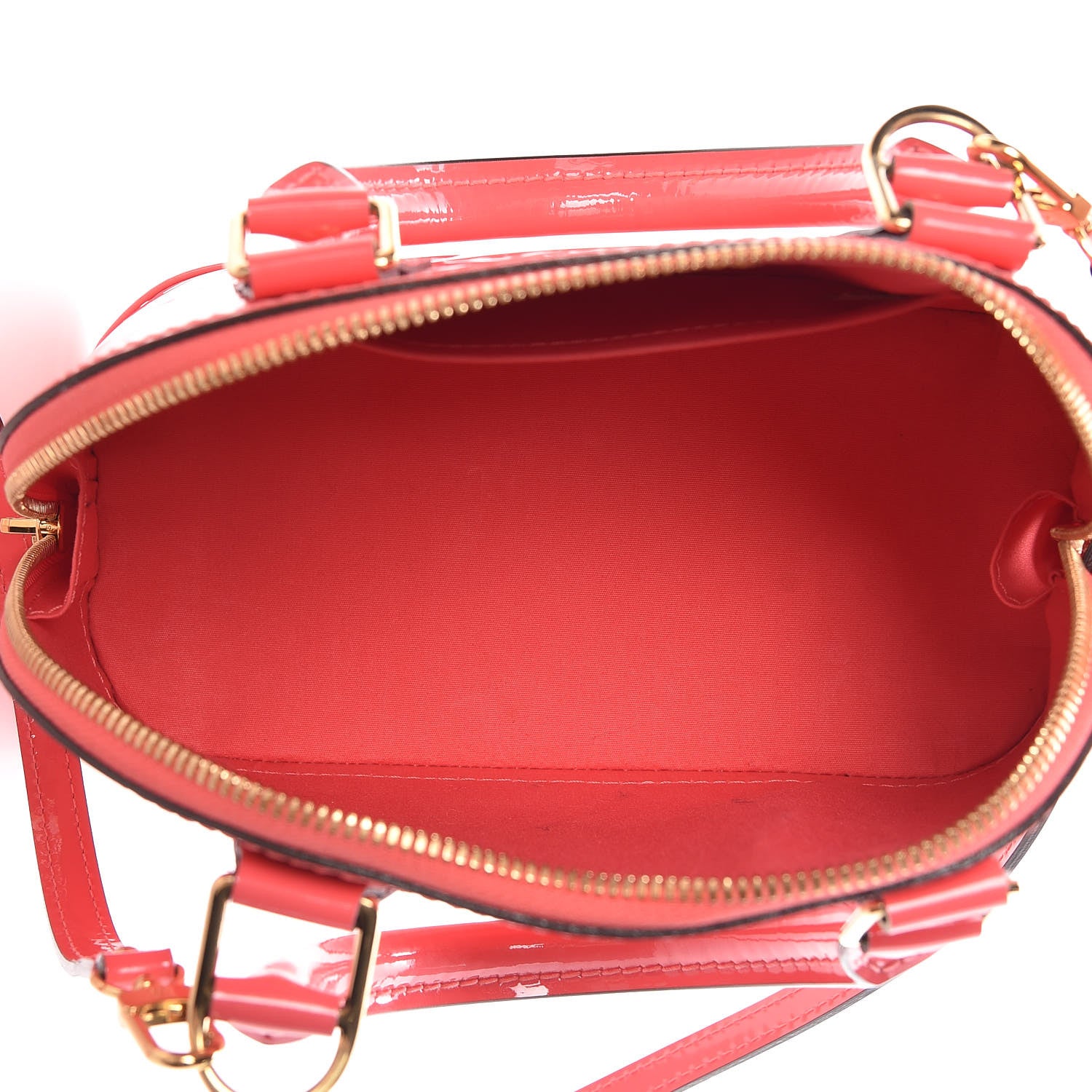 Louis Vuitton Vernis Alma BB Rose Litchi 4 of 13