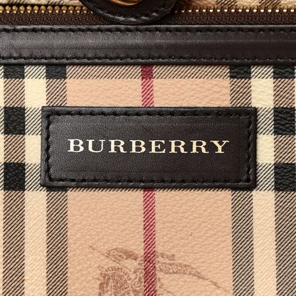 Burberry Haymarket Check Small Canterbury Tote Chocolate 13 of 15