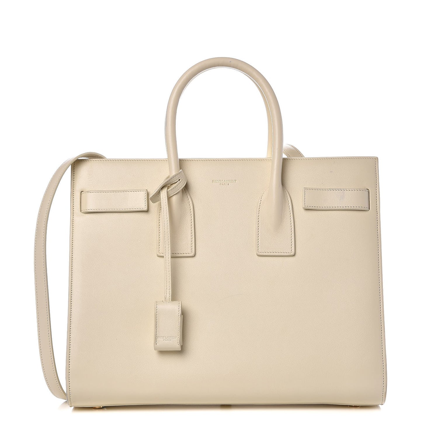 Grained Calfskin Small Sac De Jour Porcellana