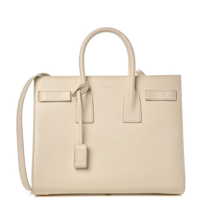 Saint Laurent Grained Calfskin Small Sac De Jour Porcellana 1 of 16