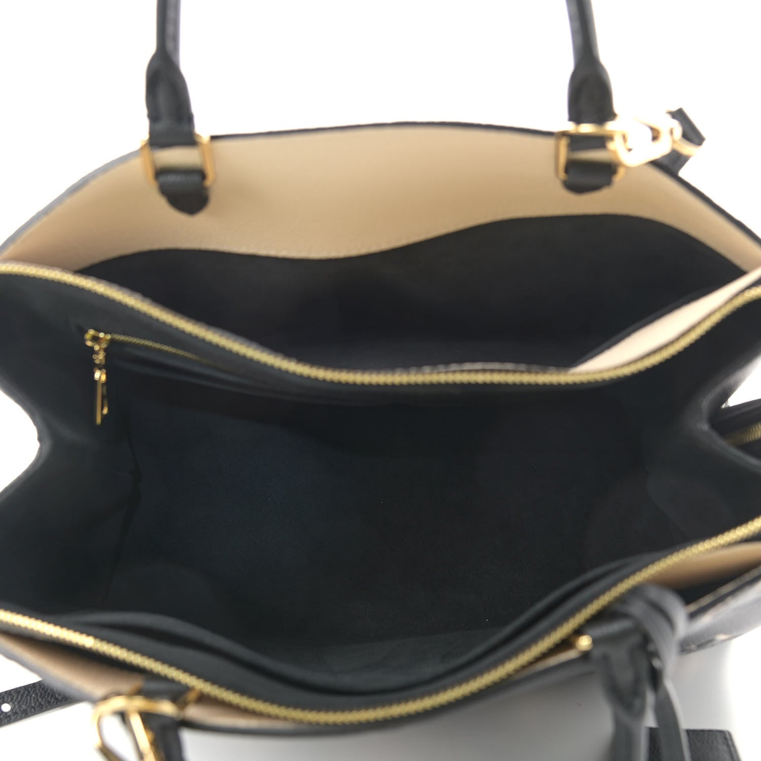 Louis Vuitton Empreinte Monogram Giant Grand Palais Black Beige 5 of 8